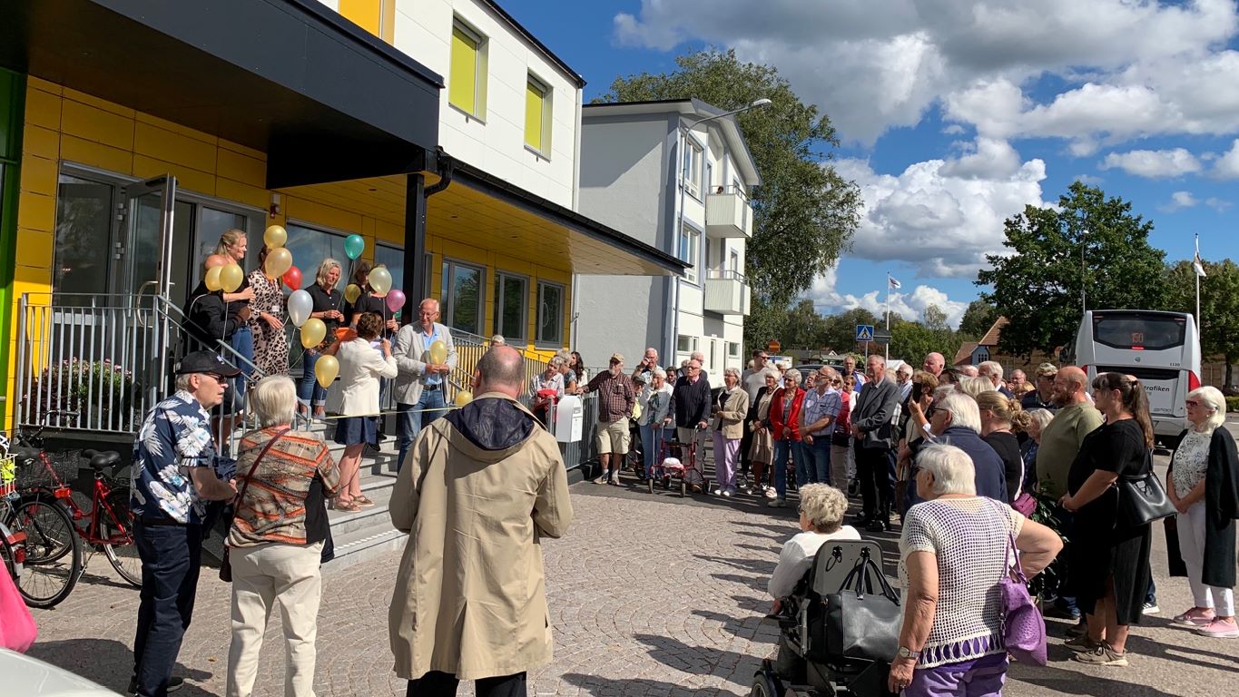 Stig In invigning i Markaryd och Strömsnäsbruk