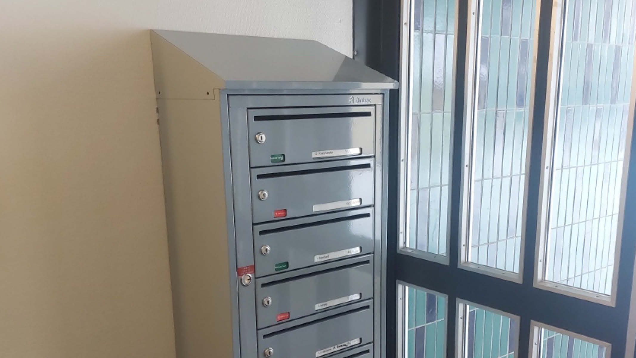Postbox I Trapphuset