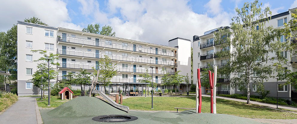 Innergård i Husby hos Victoriahem