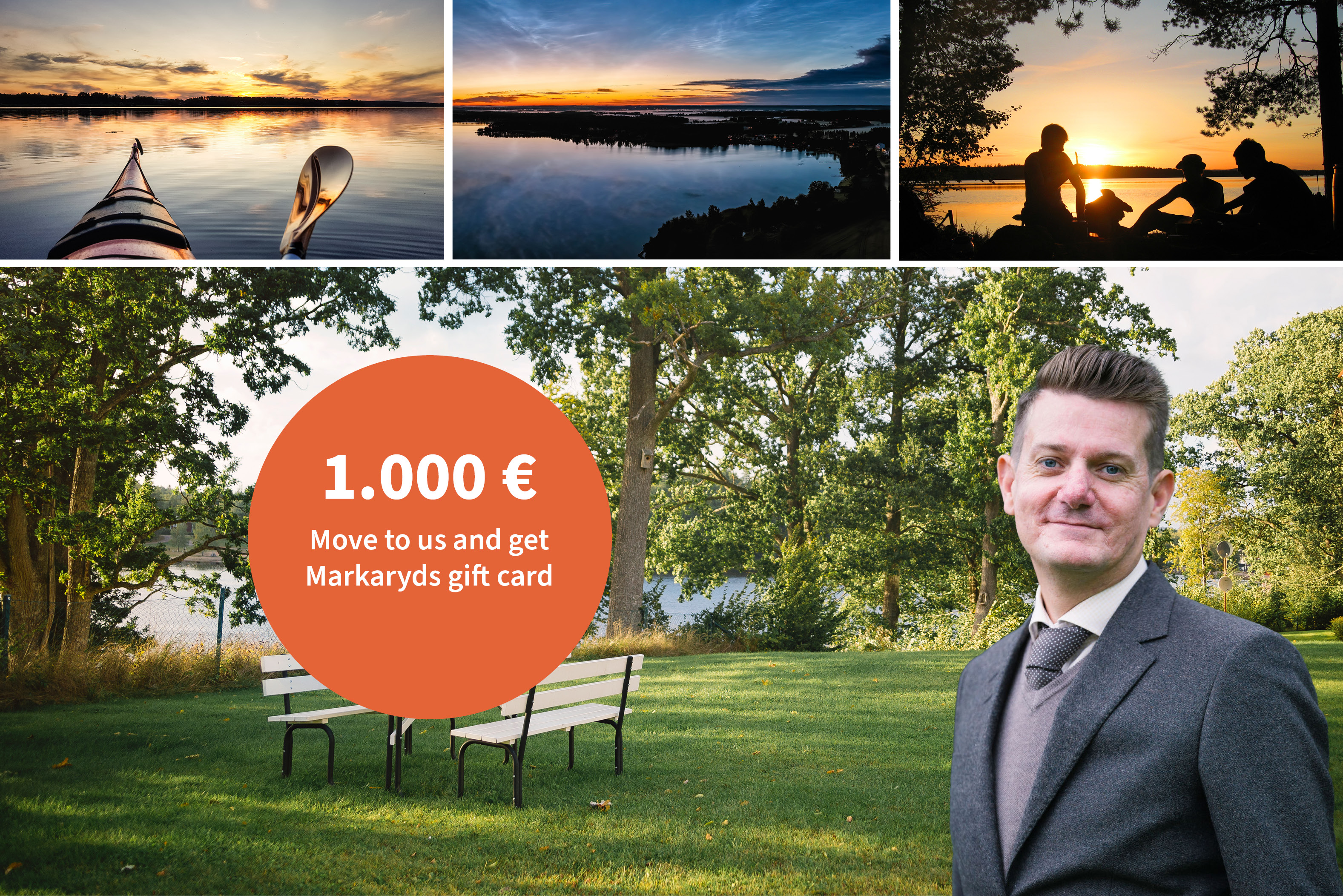 Move to Victoriahem and get 1.000 € gift card