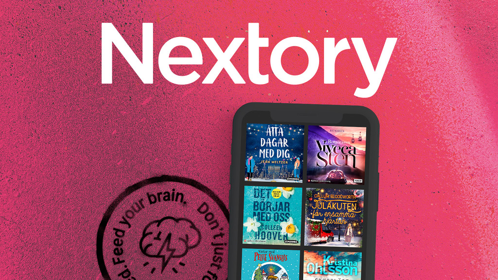 Nextory – Upptäck böckernas värld gratis i 40 dagar!