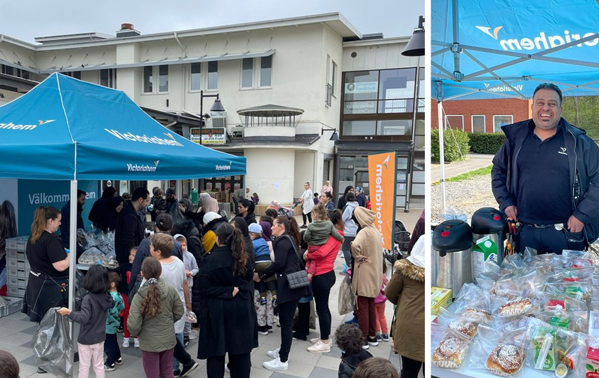 Uppskattad områdesdag för våra hyresgäster i Göteborg