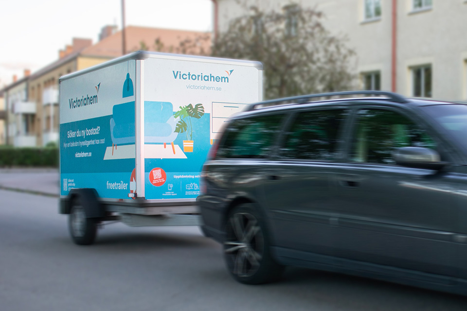 Gratis hyrsläp underlättar återvinning