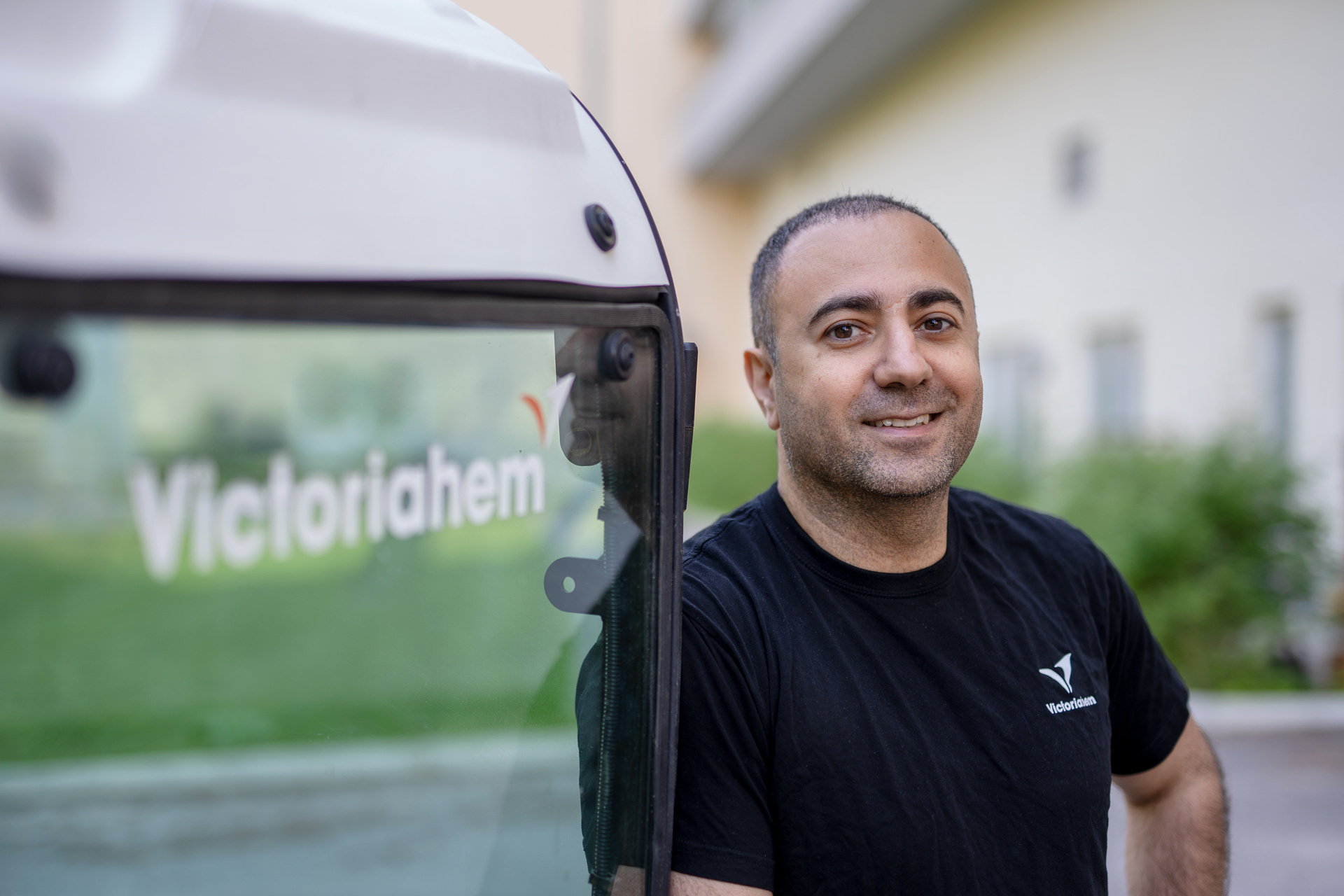 Porträtt av medarbetare på Victoriahem