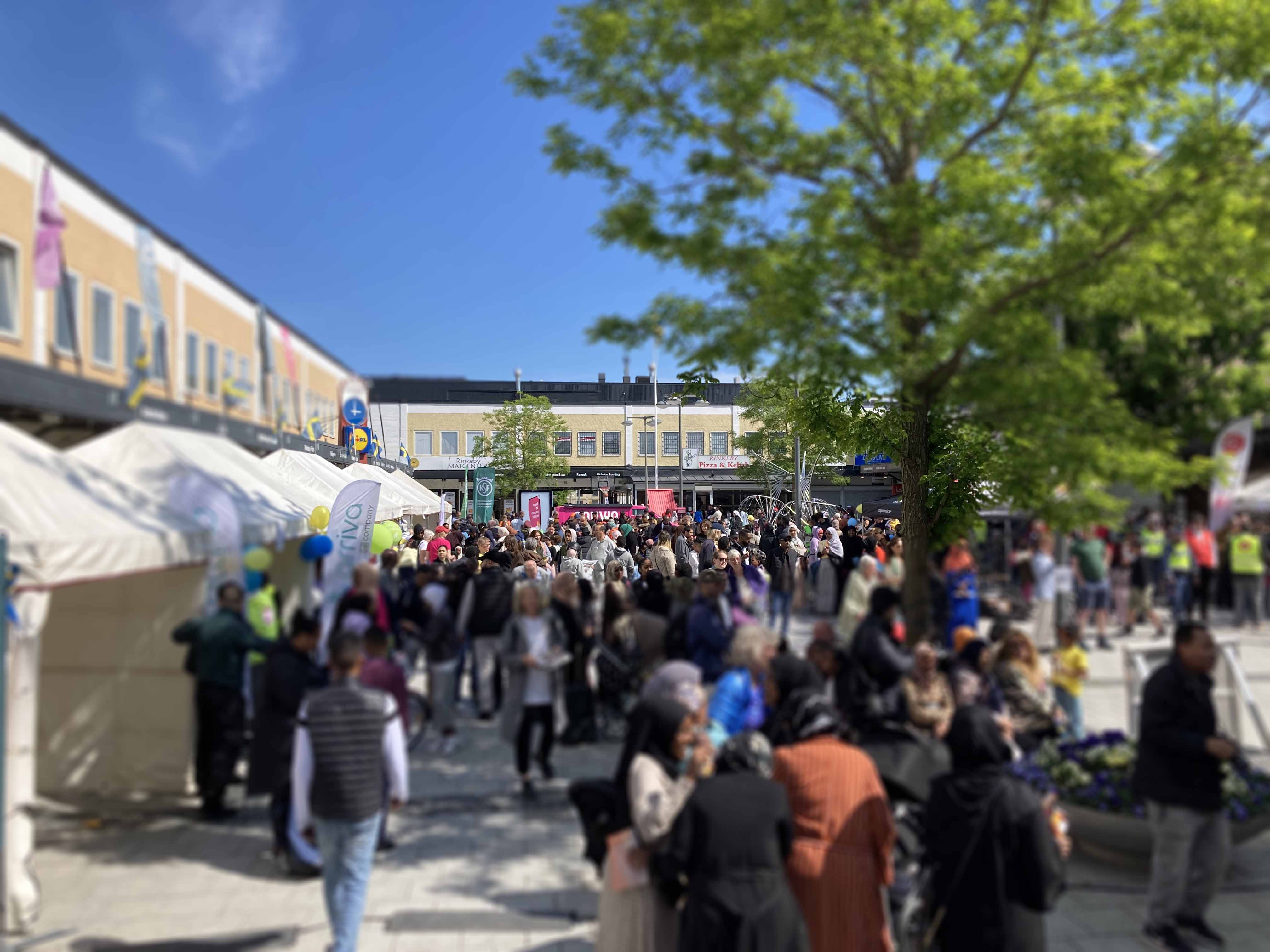 Områdesdag för våra hyresgäster i Rinkeby
